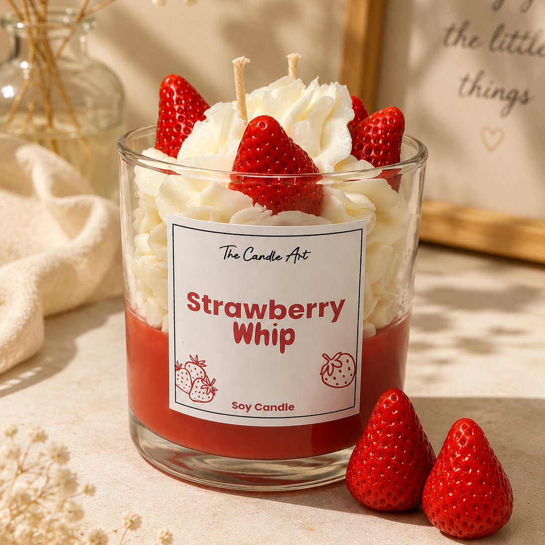 Strawberry Whip Candle