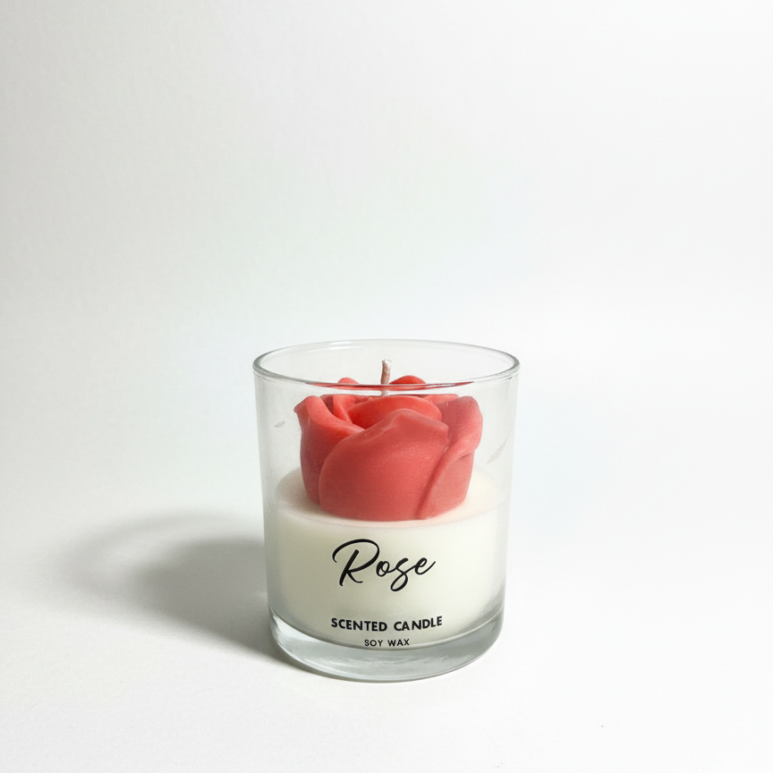 Rose Candle