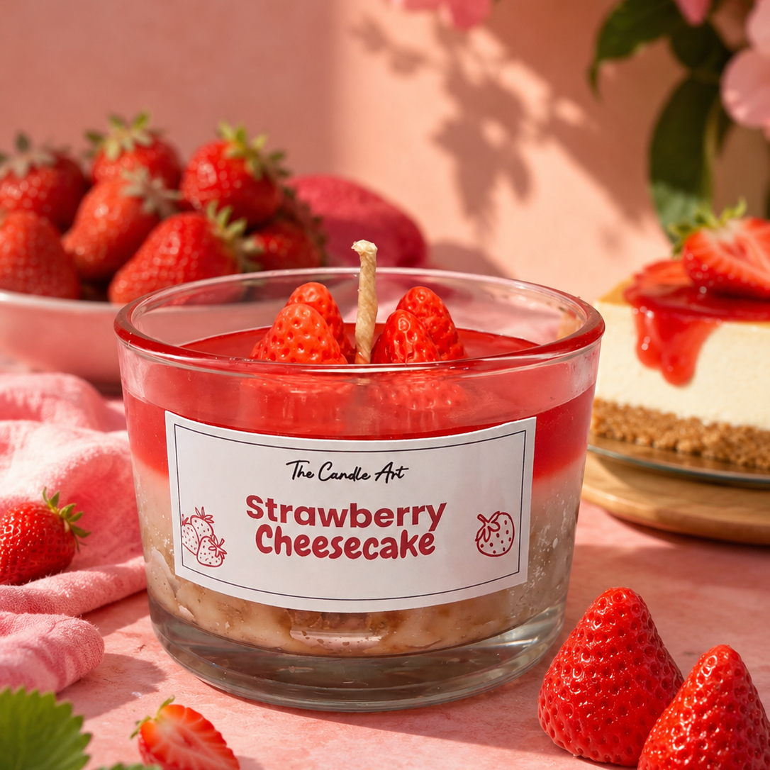 Strawberry Cheesecake Candle