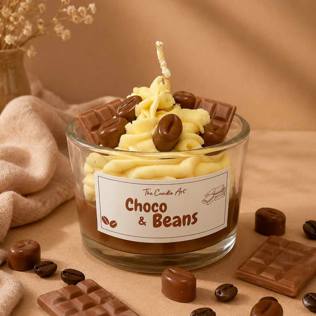 Choco and Bean Candle
