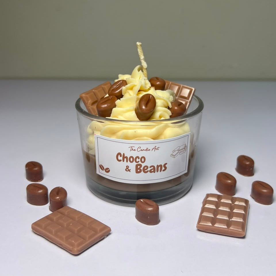Choco and Bean Candle