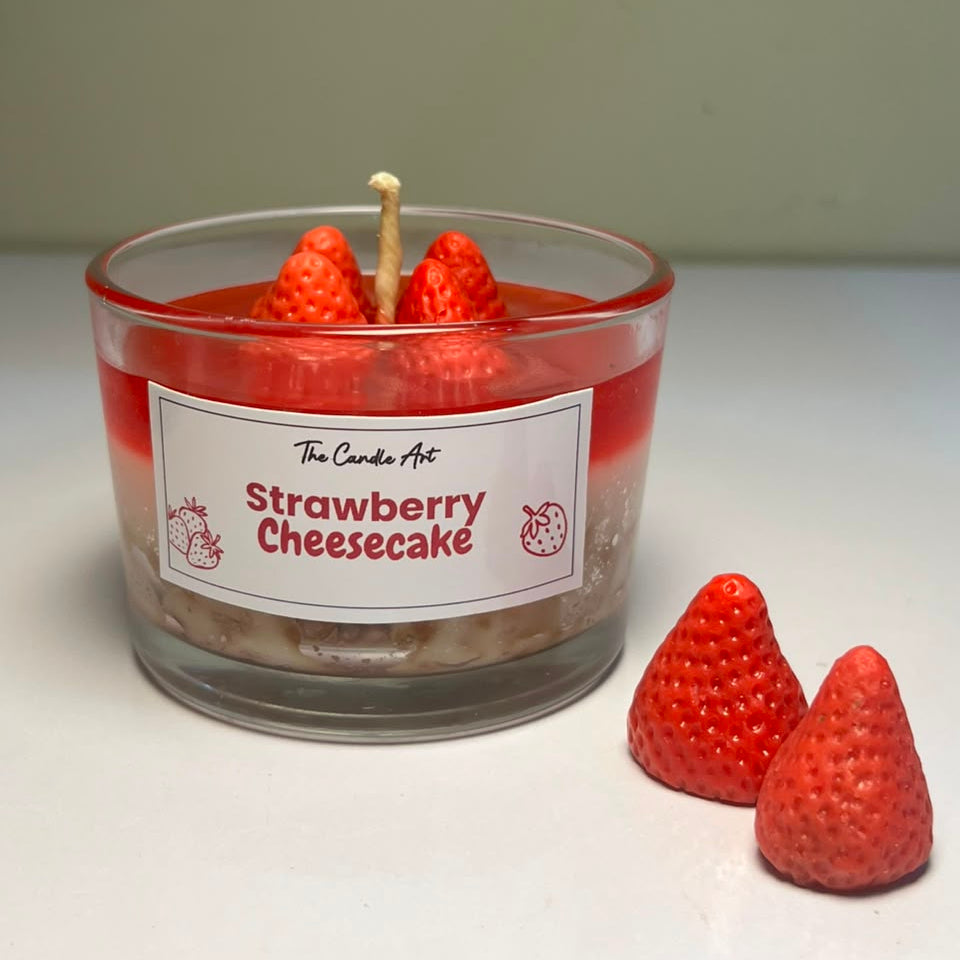 Strawberry Cheesecake Candle