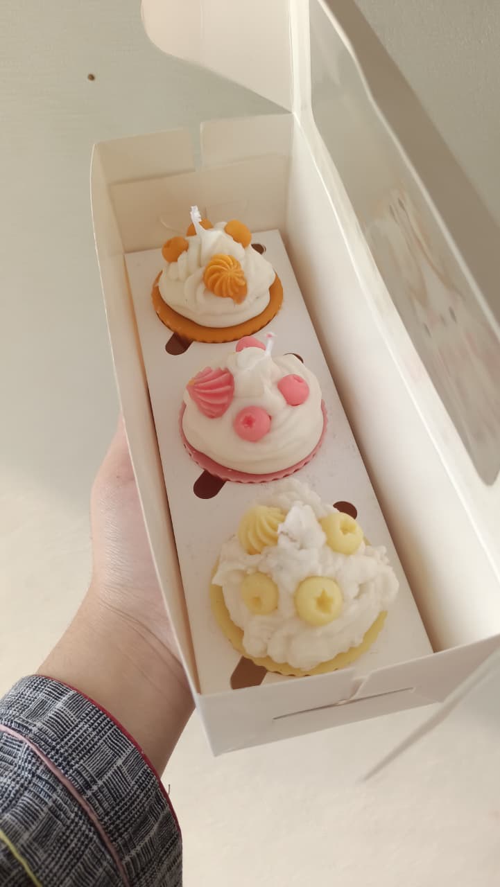 Box of Cupcake Candles