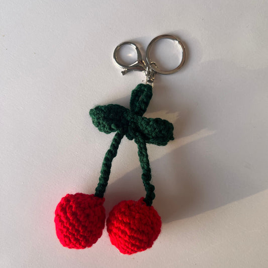 Cherry pop keychain