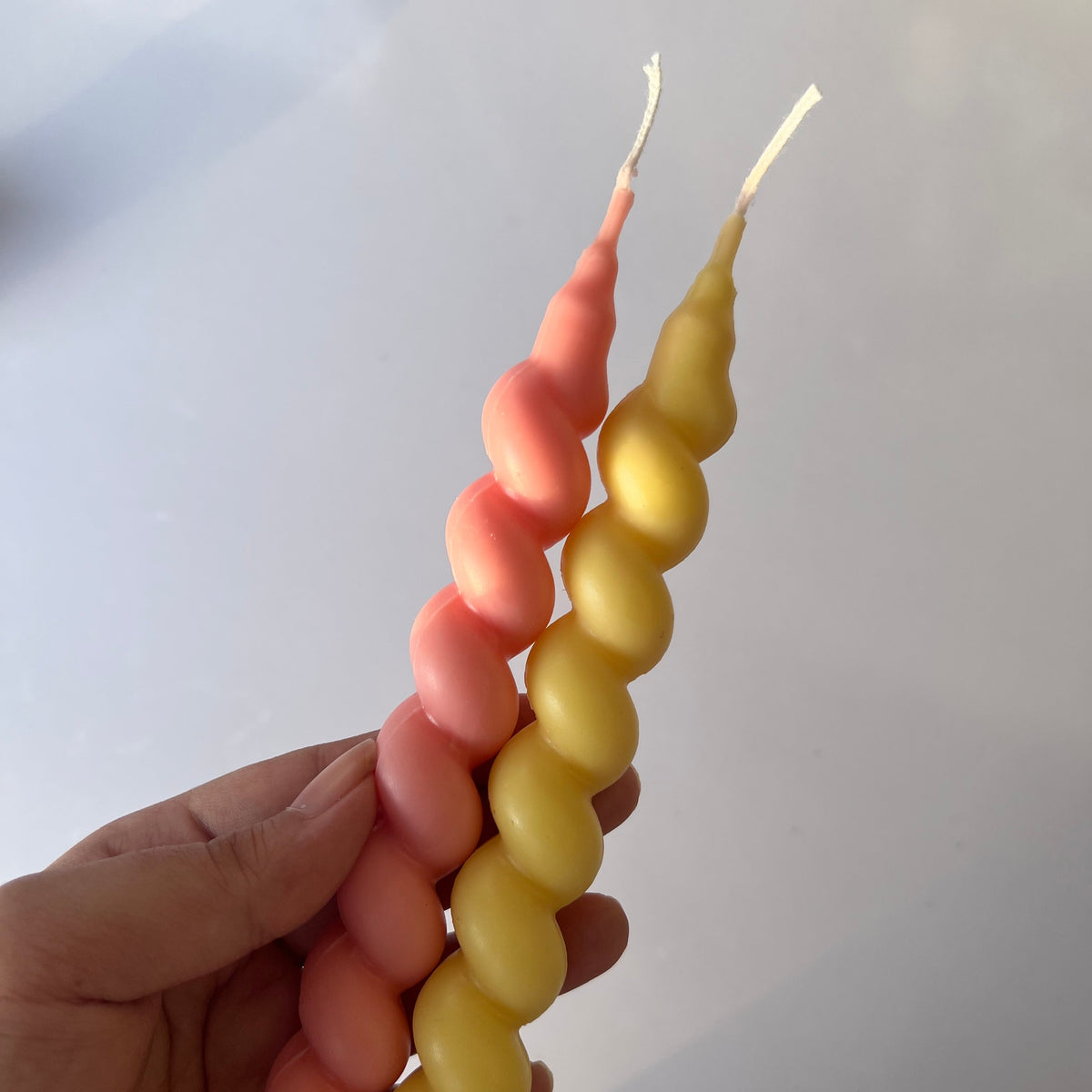 Twisted Pillar Candles